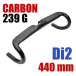 Carbon! ECIOSL 440 mm Di2 kierownica szosowa gravel carbonowa 44 cm