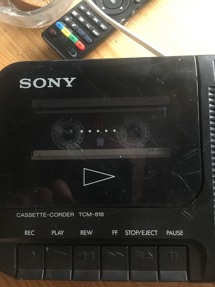 Диктофон рекордер Sony TCM 818