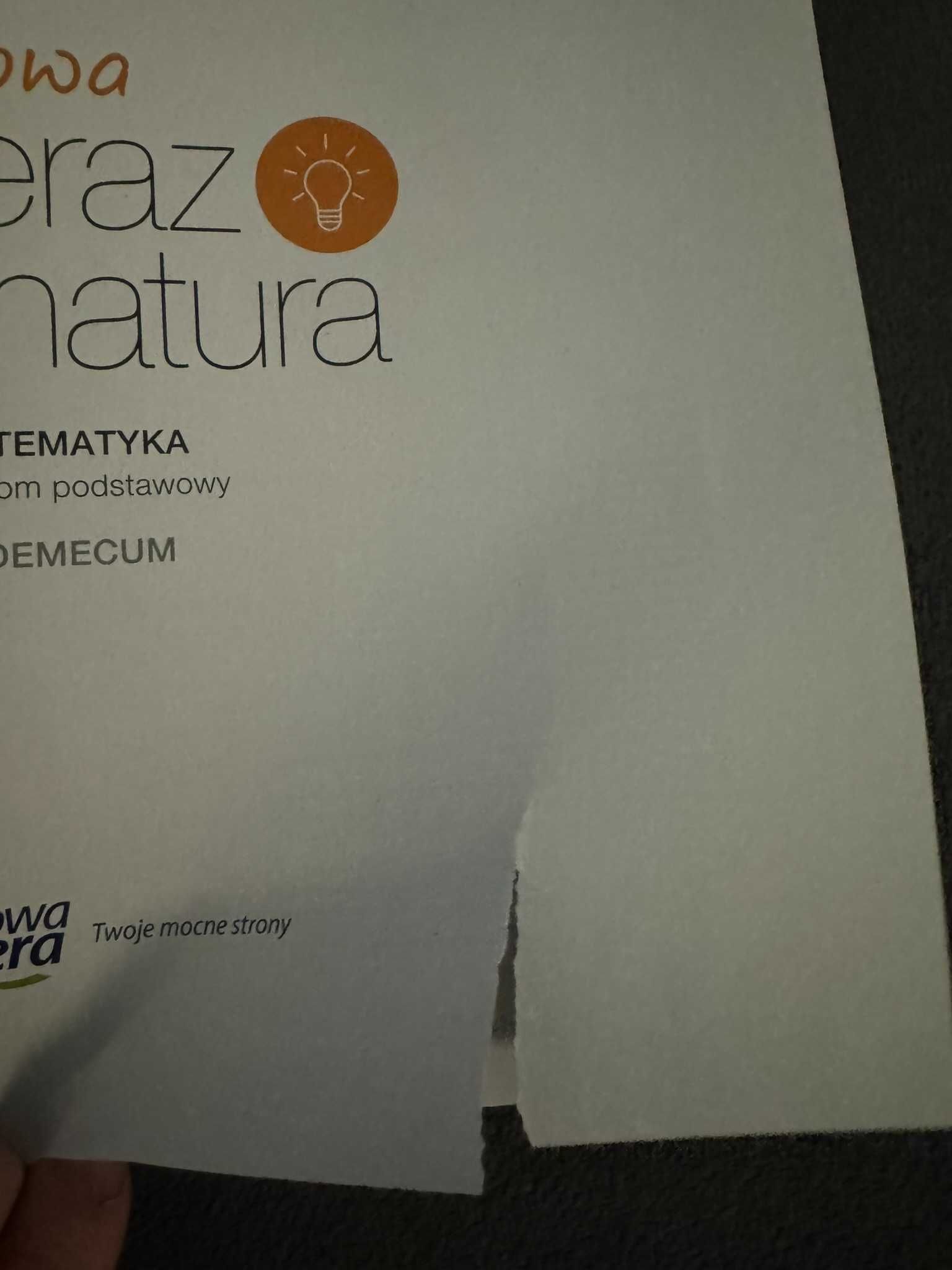 NOWA Teraz matura matematyka. Vademecum i arkusze maturalne. 2024