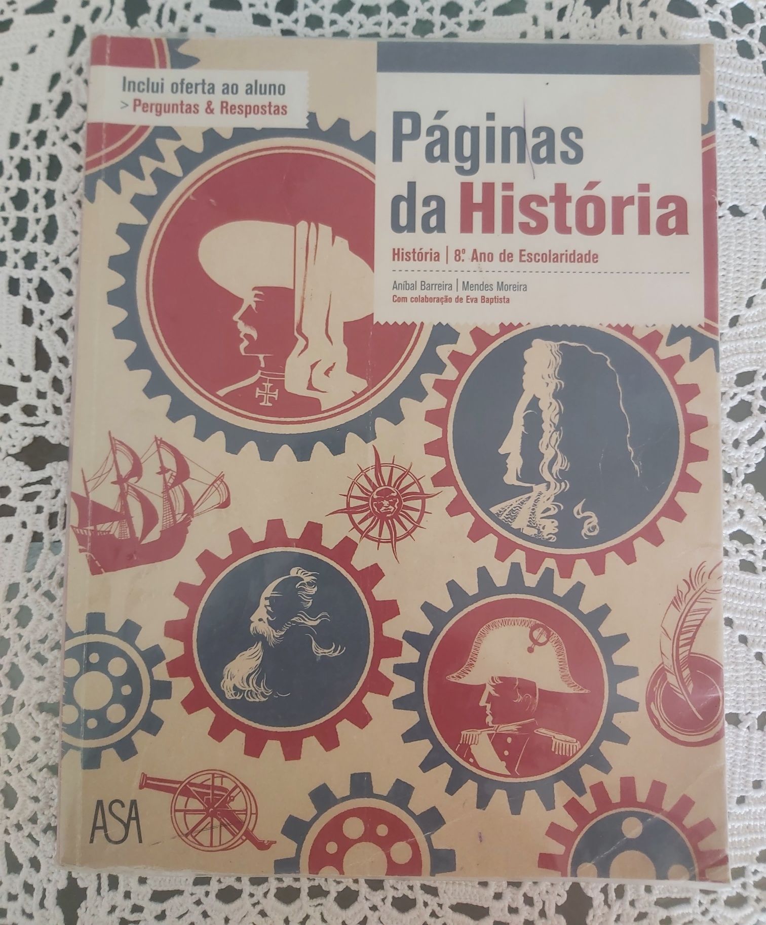 Livro escolar 8* ano História da Porto Editora