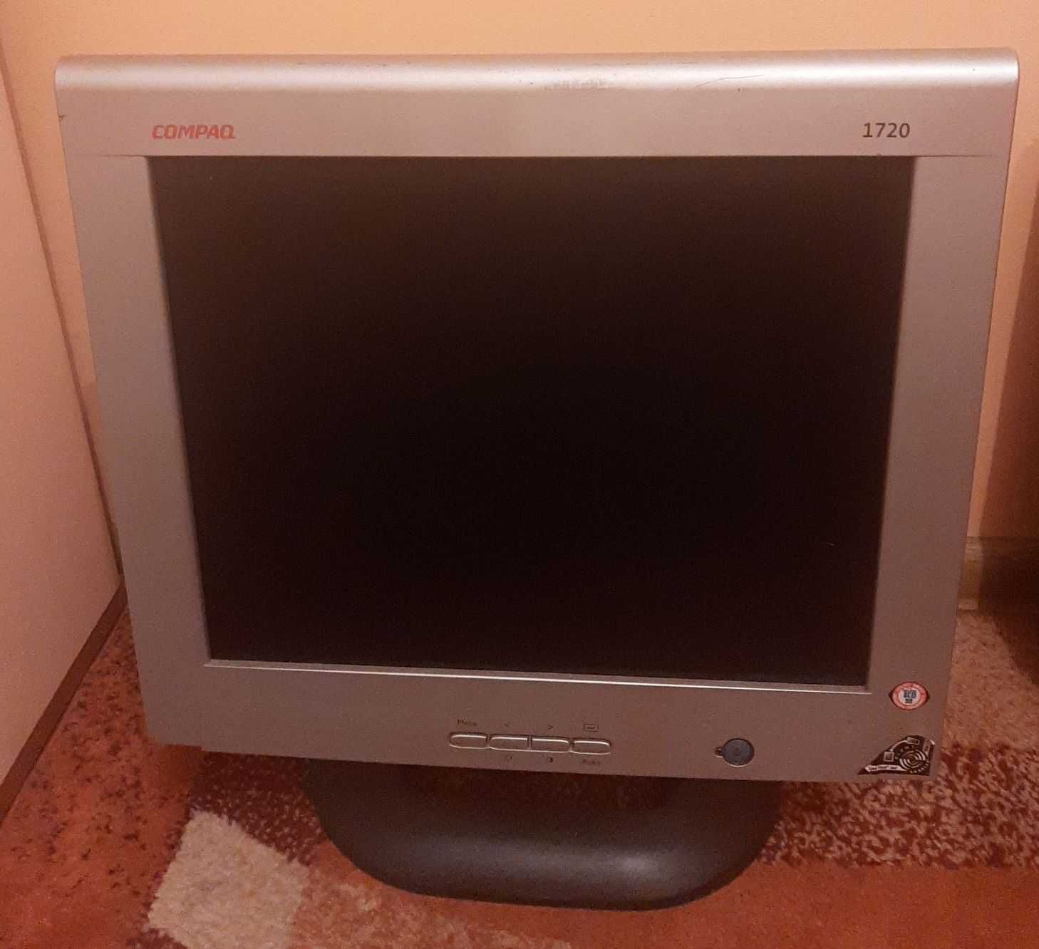 Monitor Compaq 1720 + podnośnik (nóżka)