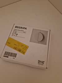 Begripa puxador circular branco IKEA novo na caixa