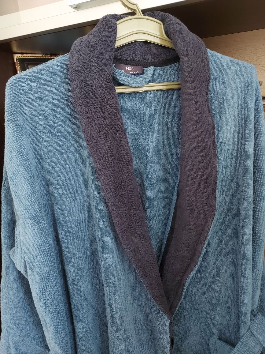 Чоловічий халат, новий, виробництво Турція, тканина коттон