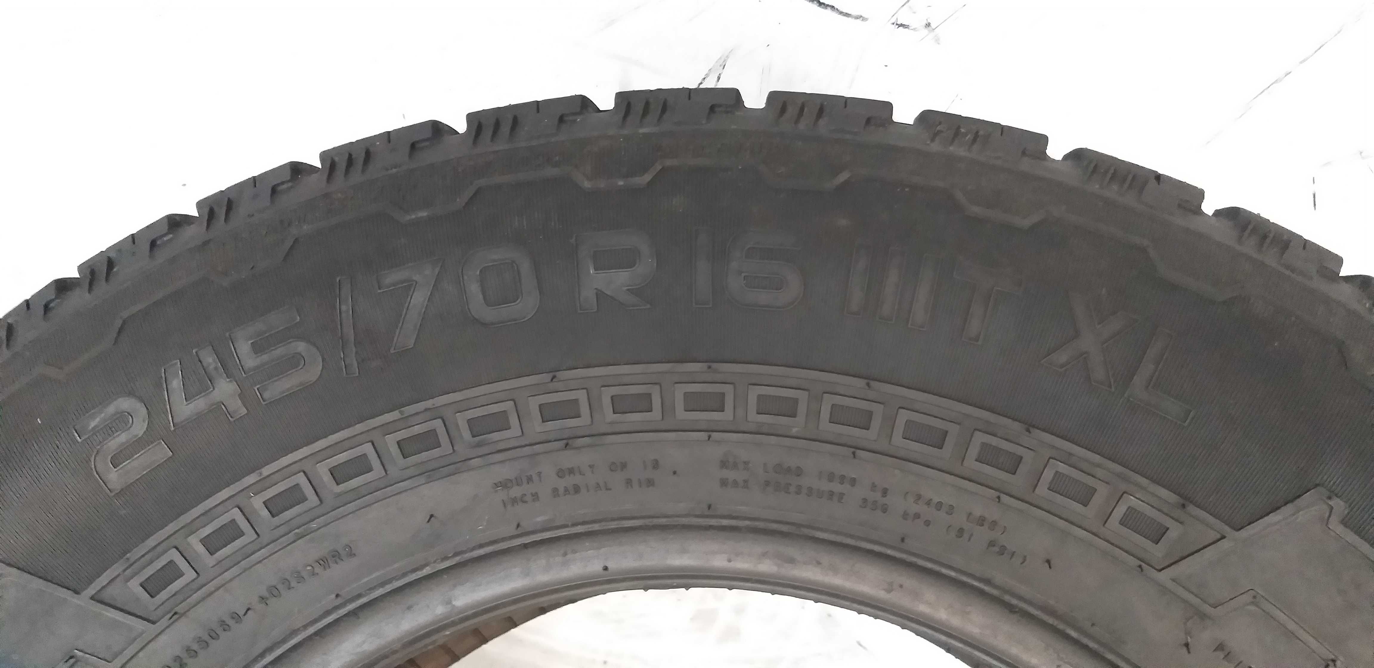 Szt2407M Sztuka 245/70R16 Nokian Rotiiva AT 2019rok