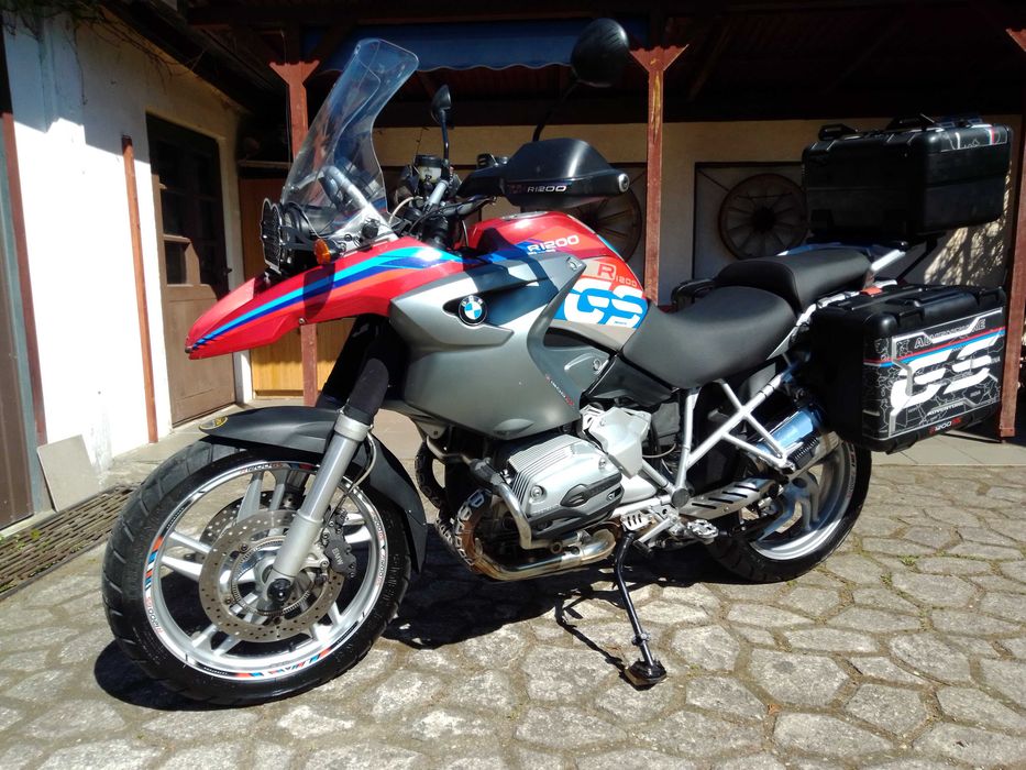 BMW GS 1200, doposażony, 2004 r.