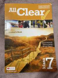 Podręcznik All clear klasa 7 student’s book