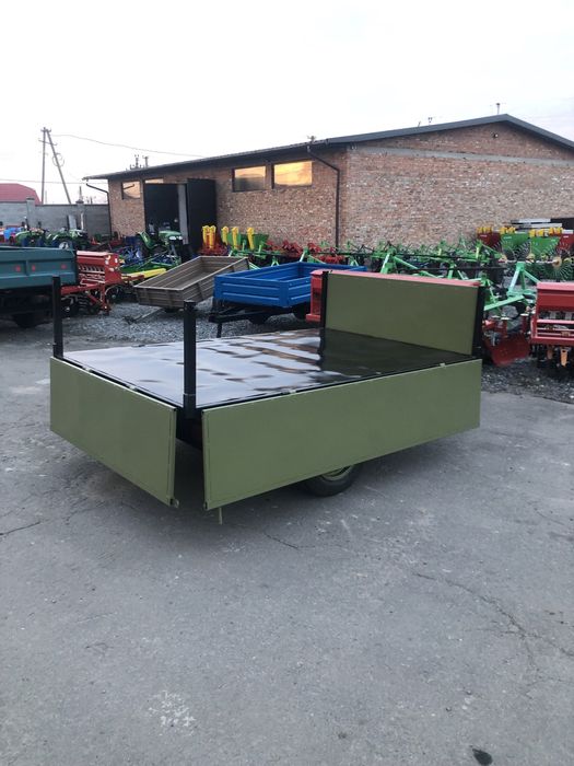 Прицеп до трактора, прицеп до мини трактора, прицеп, причіп.