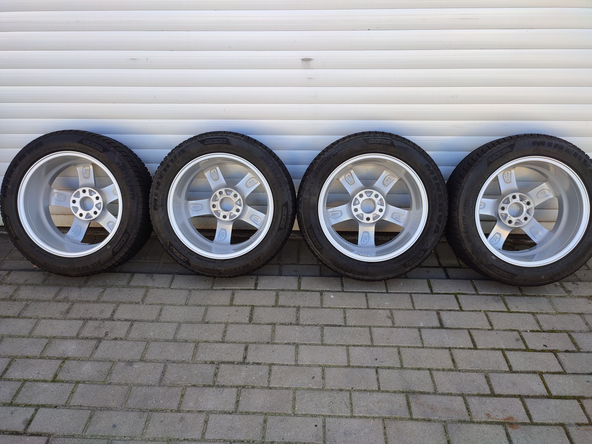Felgi aluminiowe Rial 17", 5x120 , Opel, jak NOWE, (nr 18)