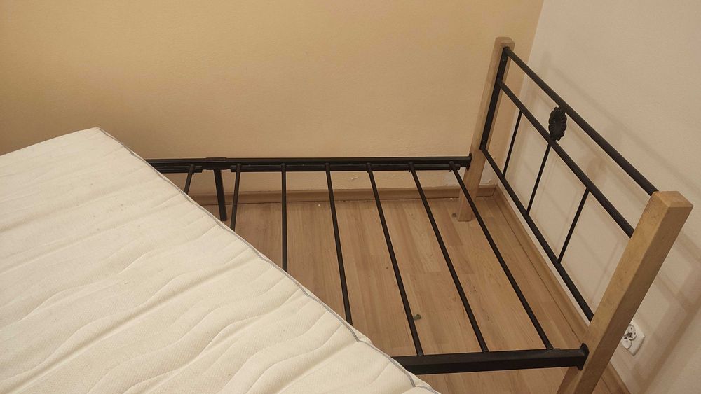 Łóżko metalowe 90x200