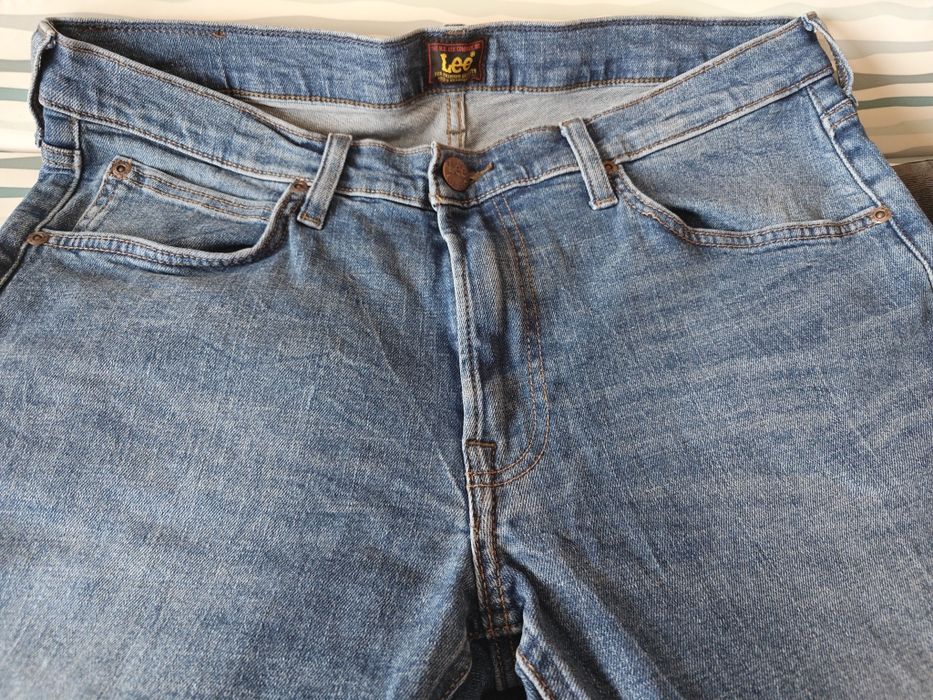 Spodnie Lee, 2 pary, niebieskie, czarne W34L32