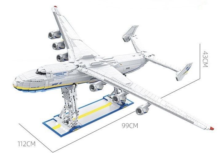 Конструктор АН-225 Мрія 5350 деталей літак мрія подарунок