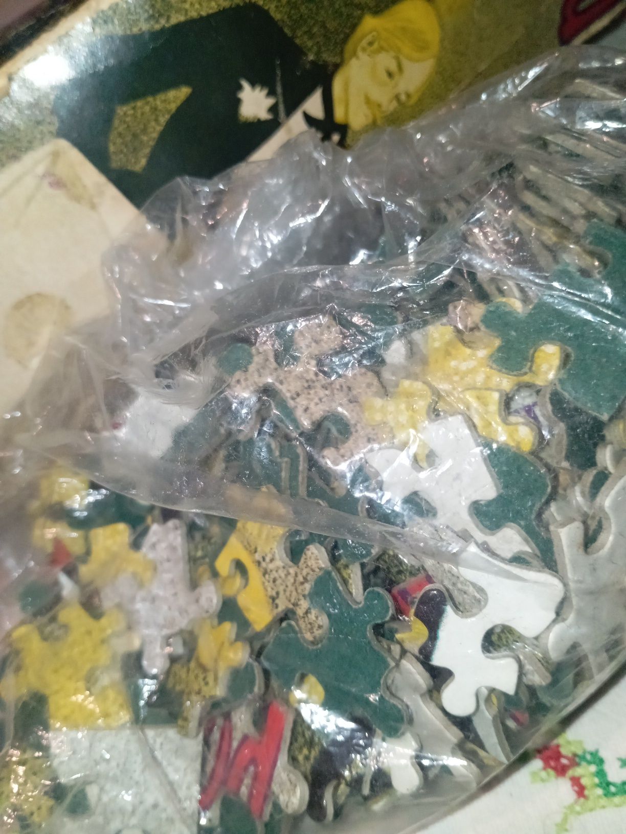 Puzzle a caixa tem defeito