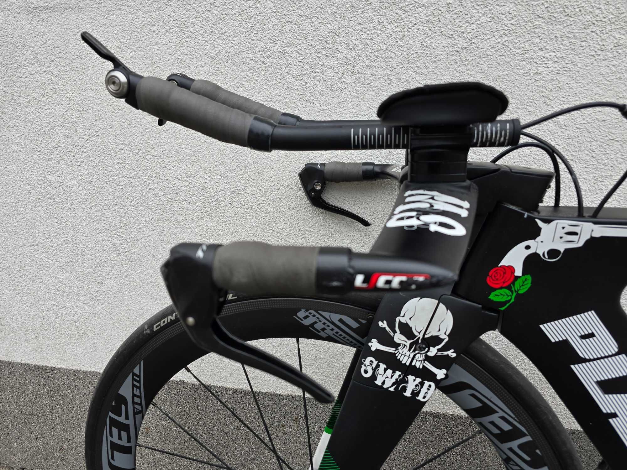 Planet x exocet 3 sram force roz S carbon karbon triathlon stan igła