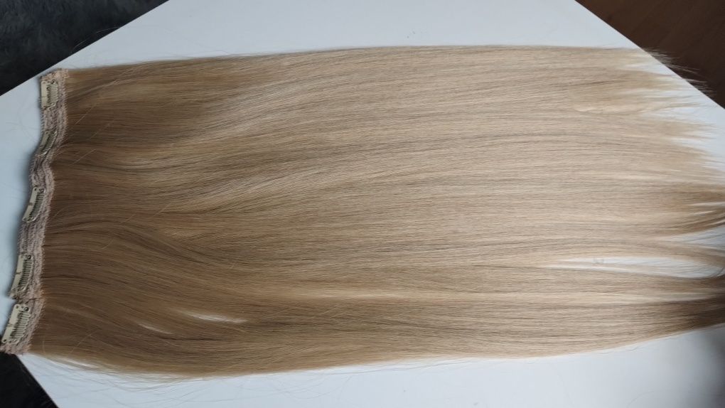 Włosy clip in 1 gęsta taśma 60 cm