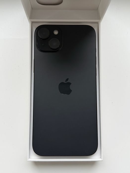 Smartfon Apple iPhone 15 Plus 256 GB  jak Nowy czarny