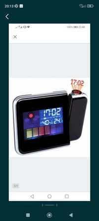 Zegarek LCD budzik