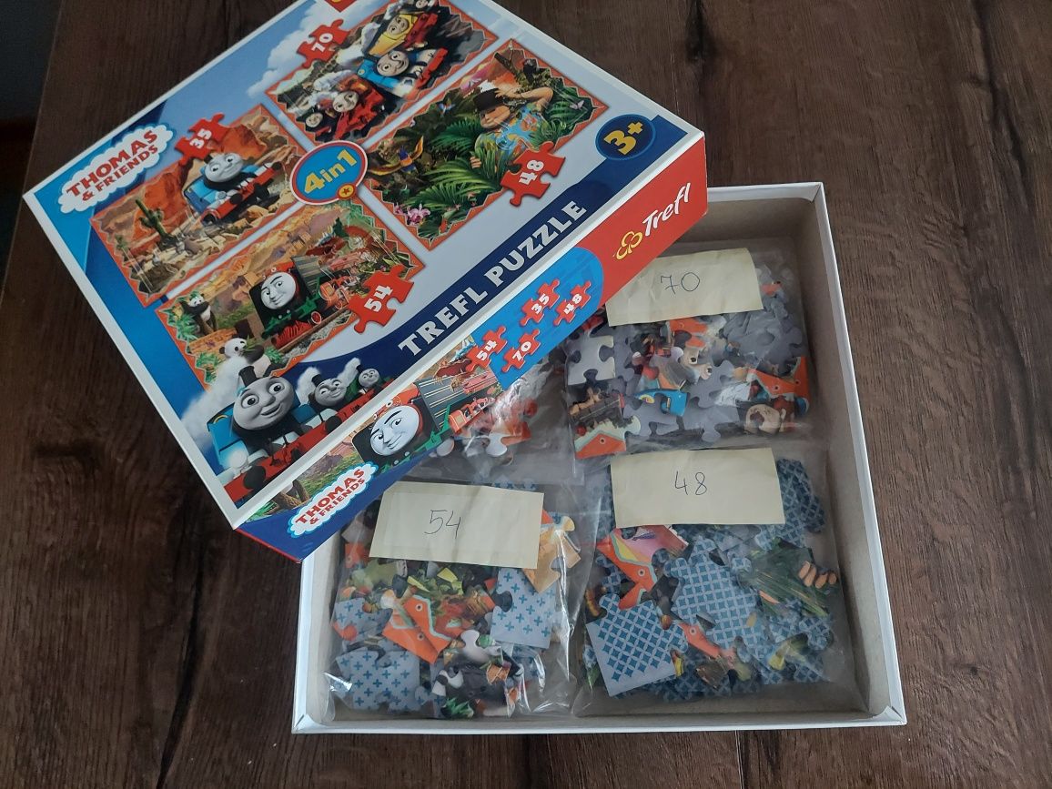 Puzzle Trefl 4w1 Thomas&Friends