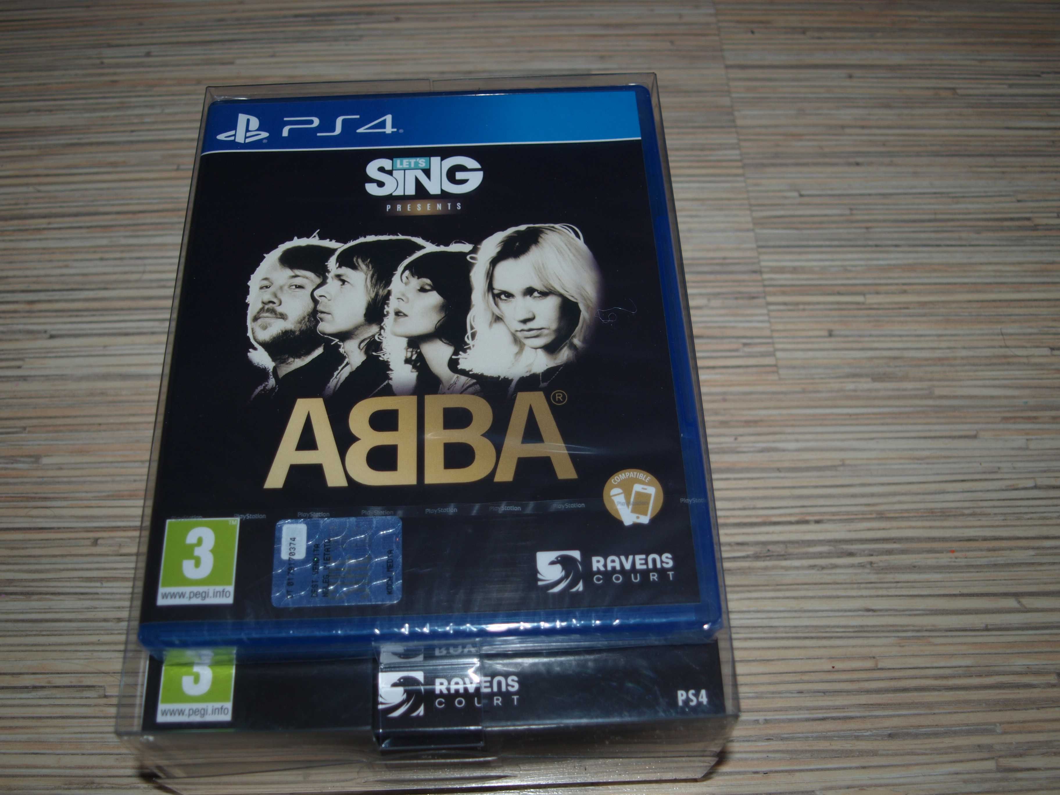 Gra Let's Sing ABBA PL + 2 Mikrofony ps4/ps5 nowa we folii!!