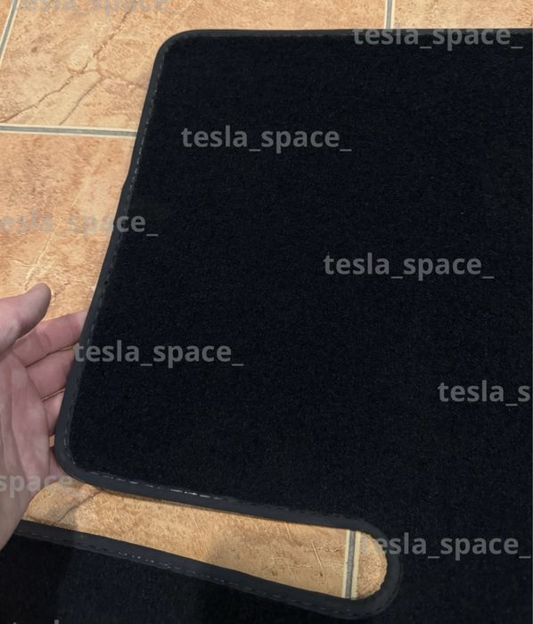 Текстильні ворсові килимки коврики для Tesla model 3 оригінал