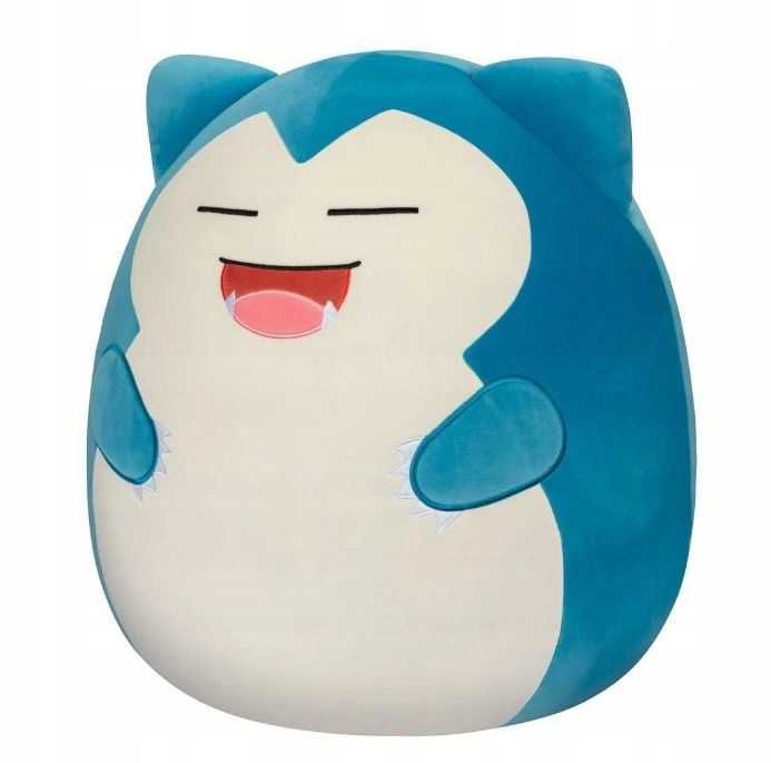 Maskotka Pokemon Squishmallows Pluszak Snorlax Przytulanka Zabawka