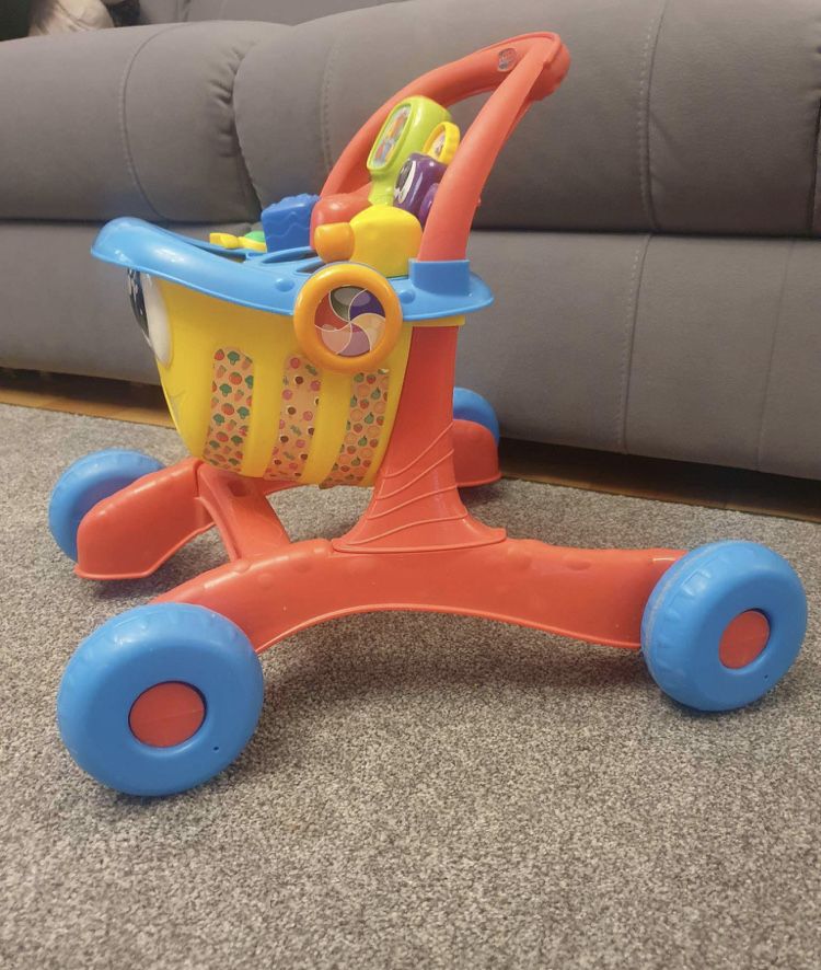 Chicco pchacz chodzik wesołe zakupy Chicco