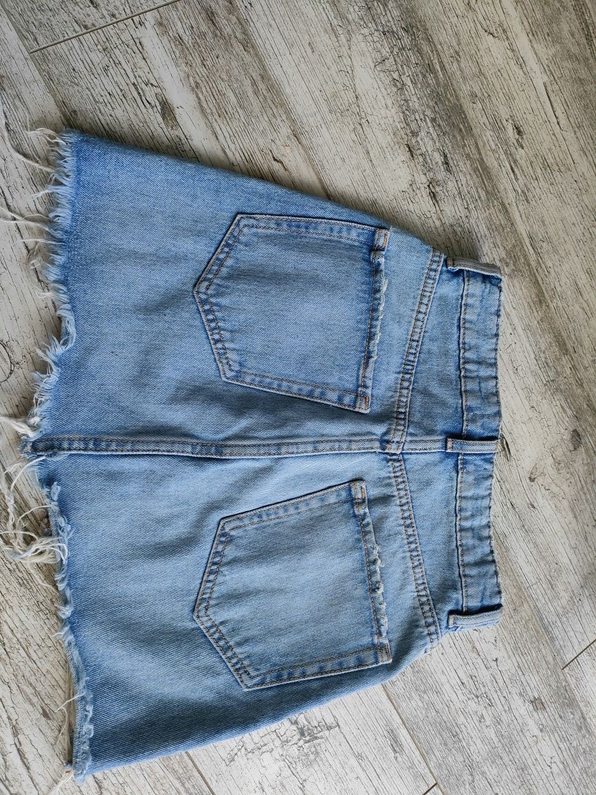 Spódniczka jeansowa Zara spódnica