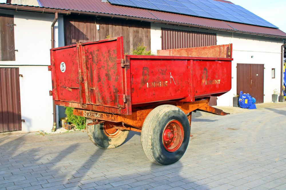 Przyczepa jednoosiowa wywrotka 8 ton KIPER przyczepa rolnicza