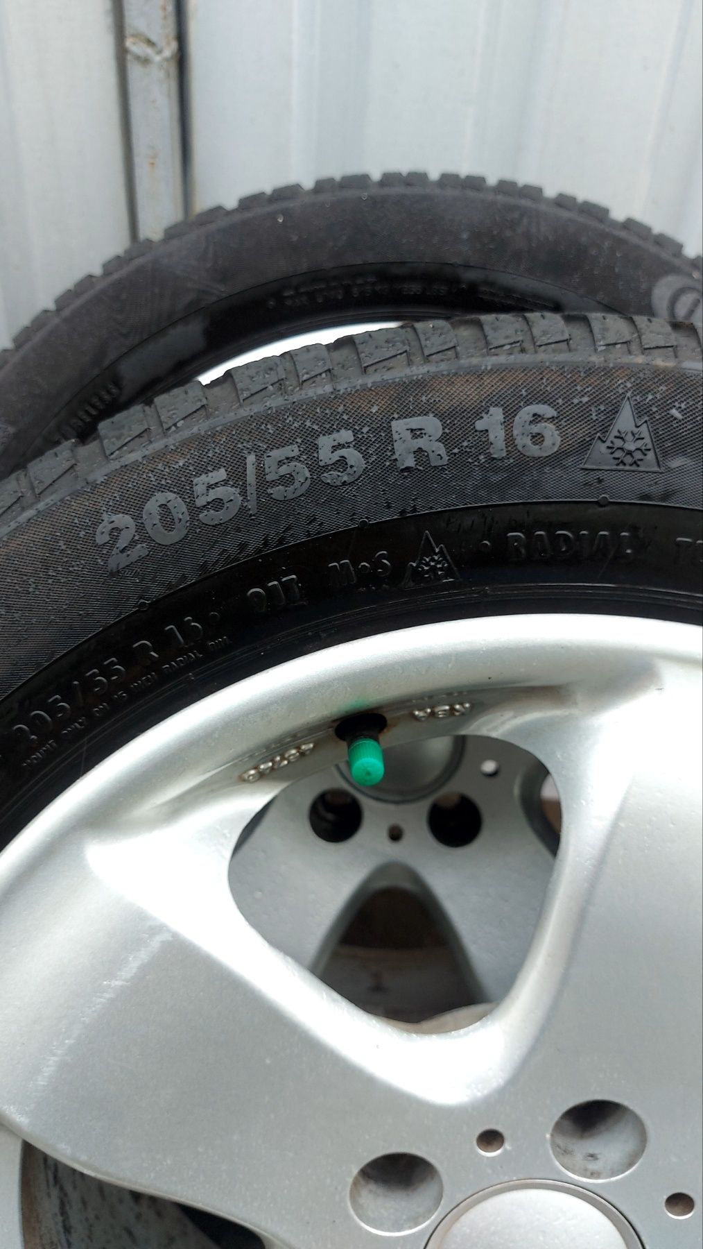 Колеса диски шини резина 5×112 R16 205/55 Skoda VW Audi Mercedes