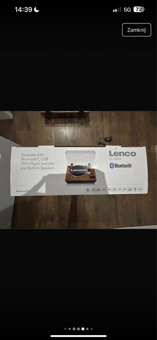 Gramofon/ odtwarzacz płyt winylowych