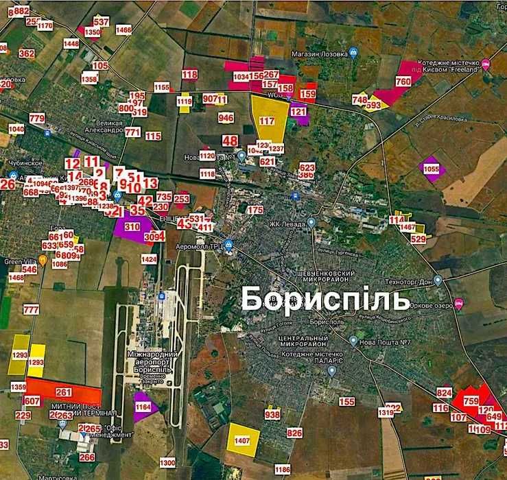 Щасливе Фасадна ділянка 10 сот, кутова. Під комерцію!