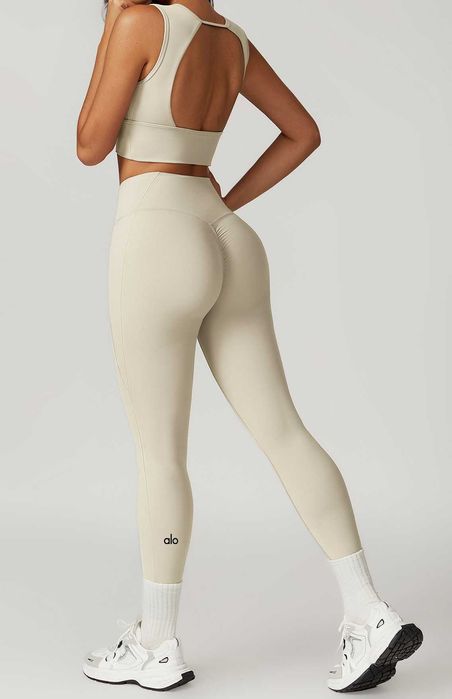 Лосини спортивні Alo Yoga Push-Up Leggings Cream