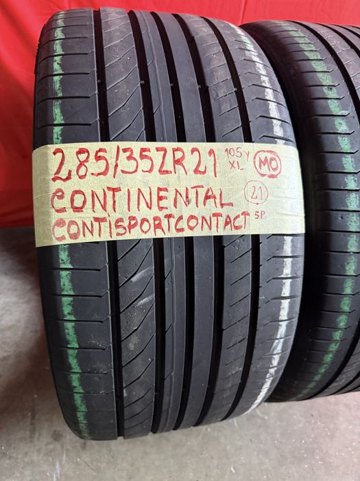 Pneus 285/35/21 Continental Impecaveis