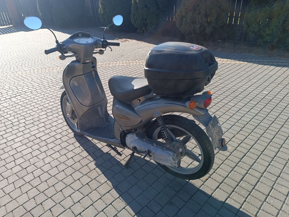 Aprilia scarabeo 50 2t zamiana zamienię motocykl quad cross prl auto