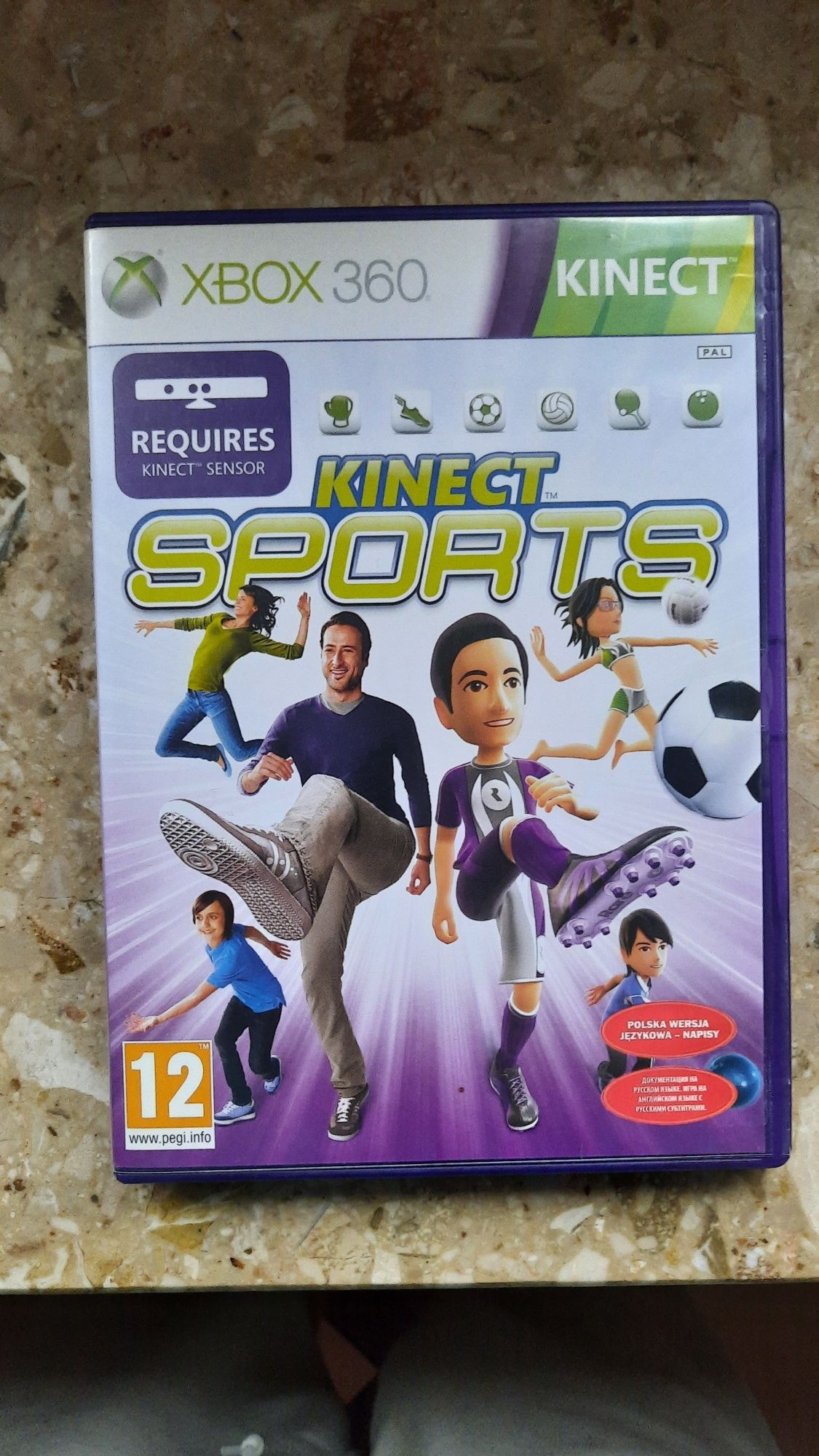 Kinect Sport po polsku gra xbox 360