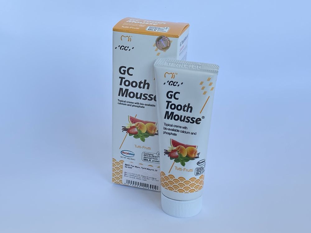 GC Tooth Mousse ремінералізуючий крем для зубів 35 мл