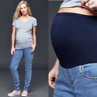 Модные голубые джинсы GAP для беременных размер 27