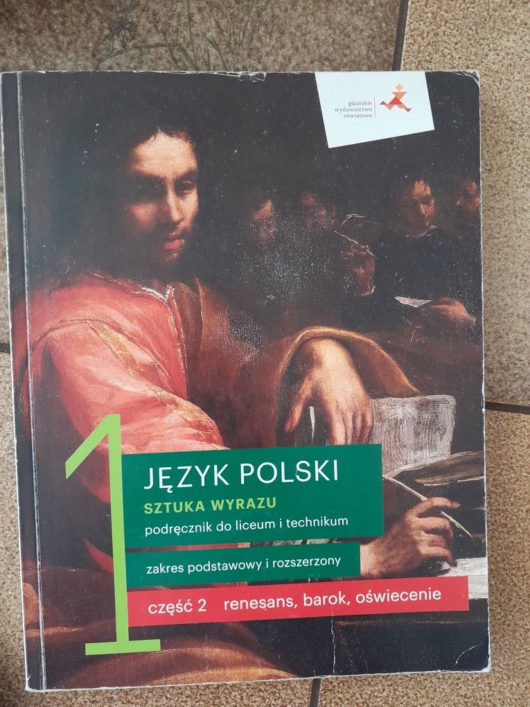 Książki do języka polskiego dwie części