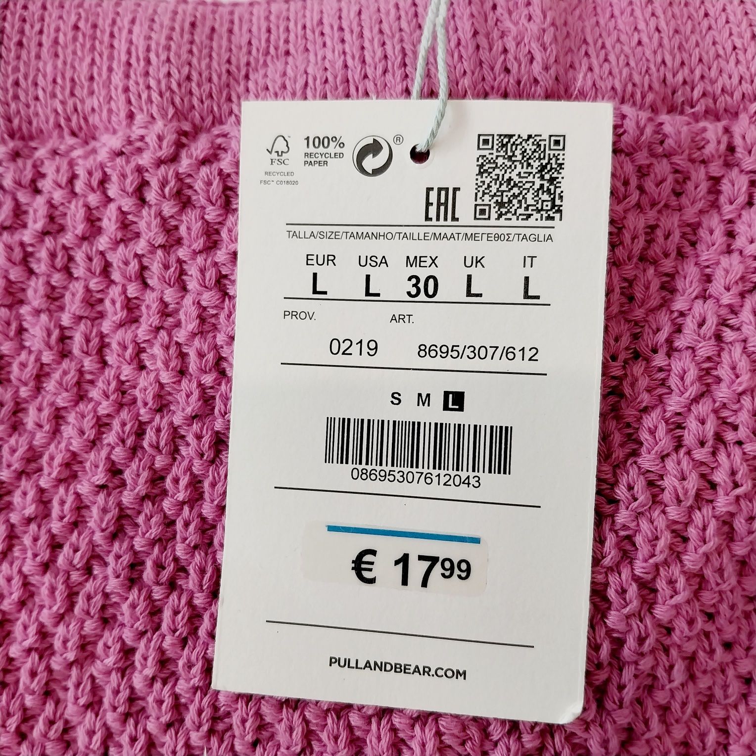 Calções novos L Pull & Bear