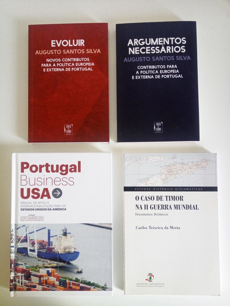 Vários livros: romance, fantasia e relações internacionais