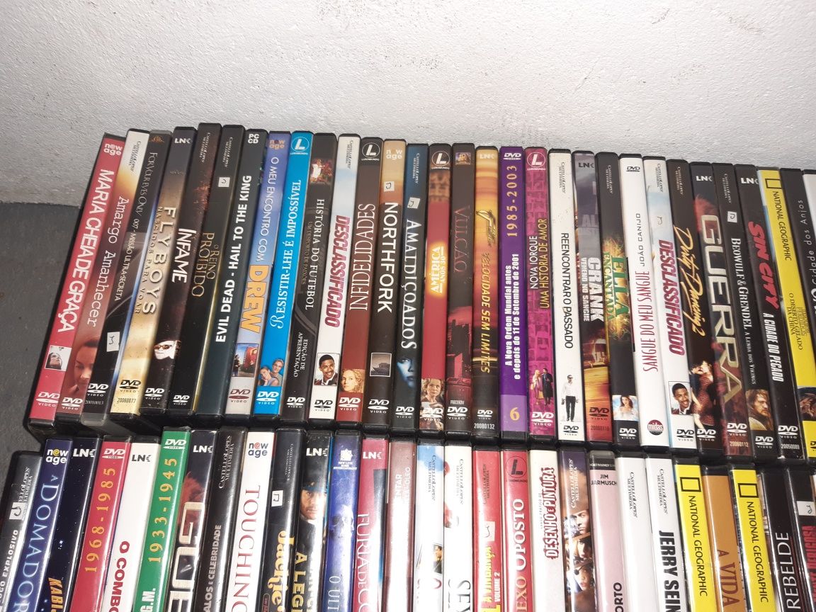 113 DVDs Originais