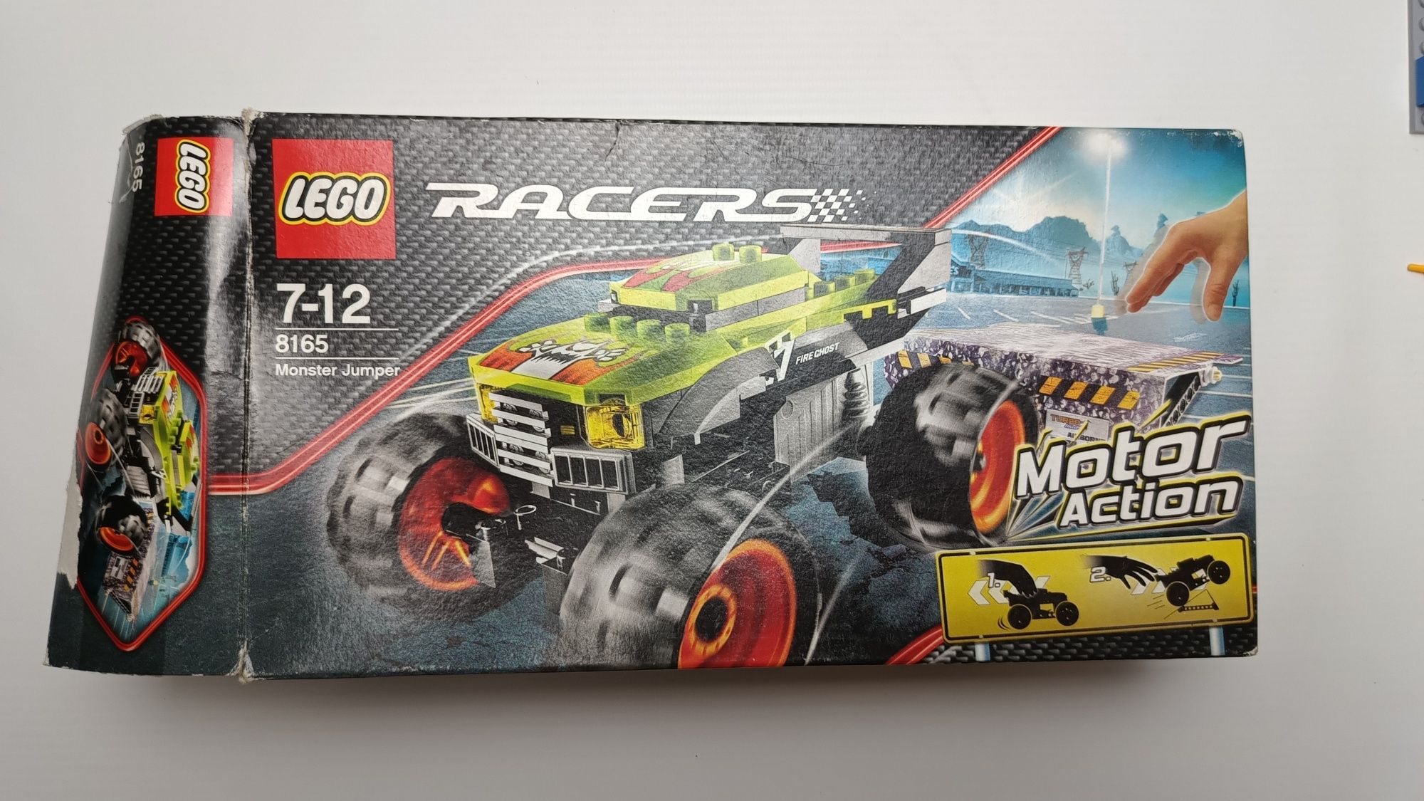 Zestaw LEGO Racers 8165 + instrukcja + pudełko