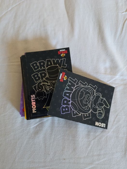 Cartas colecionáveis Brawl Stars