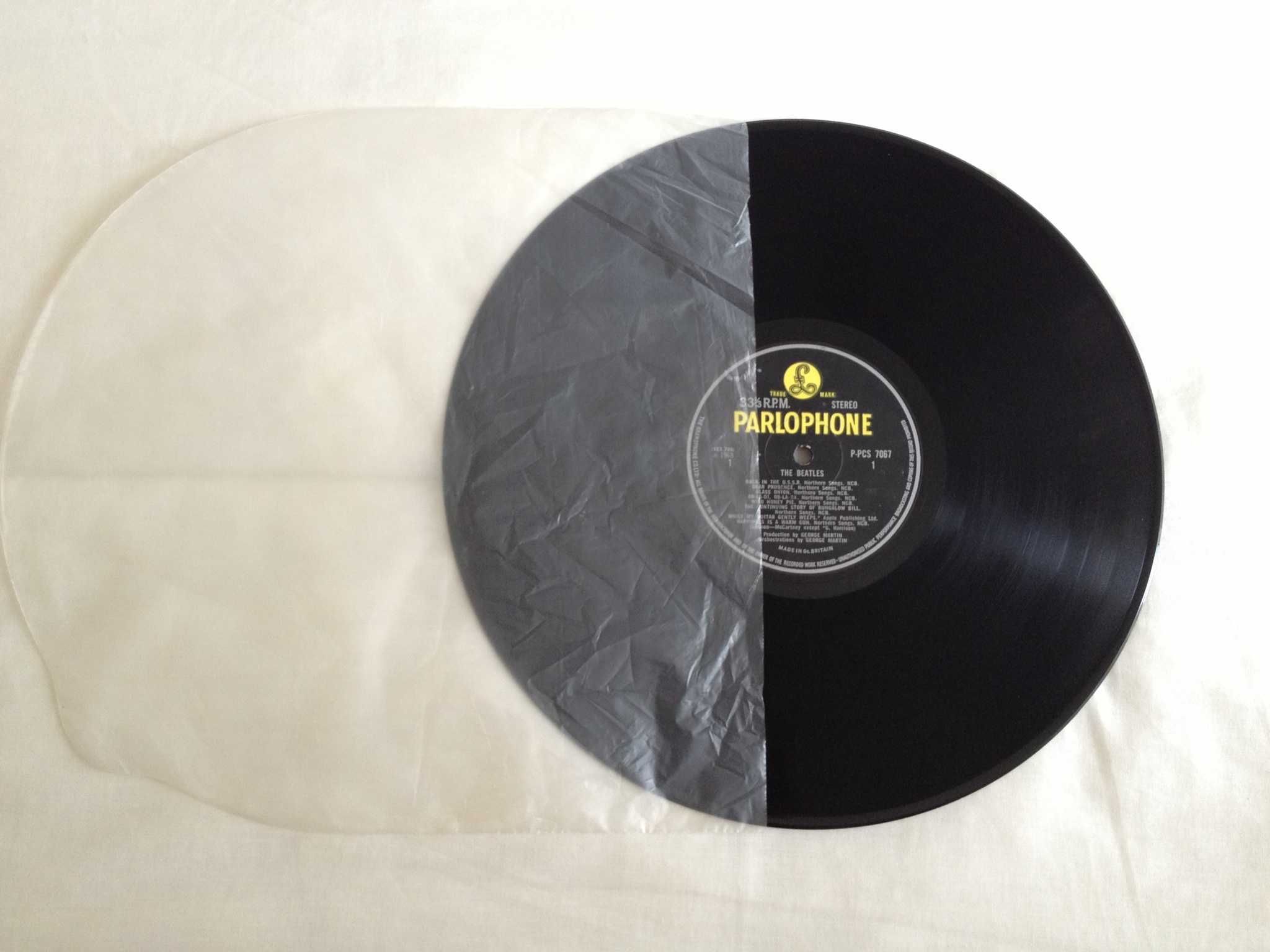 LP -THE BEATLES - White Album (1968) Parlophone