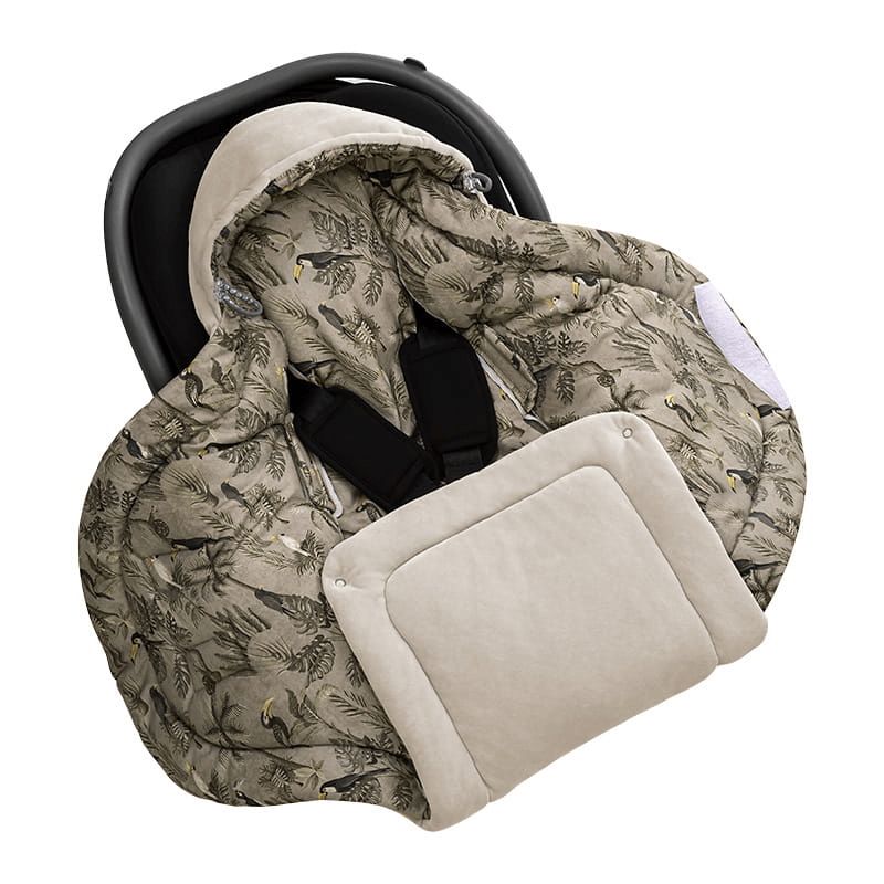 Otulacz / kocyk do fotelika Magic Jungle Khaki - Sleepee