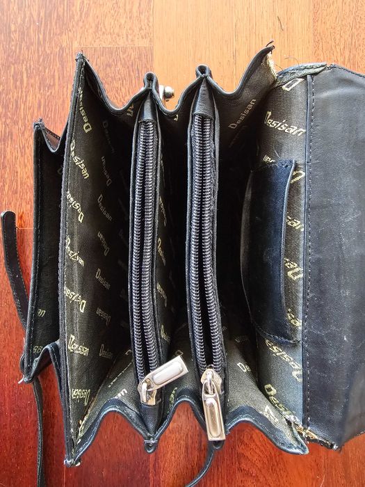 Барсетка чоловіча Сумка на плече чоловіча шкіряна