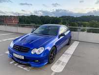 Mercedes-Benz CLK Bezwypadkowy, świeże opłaty, po serwisie