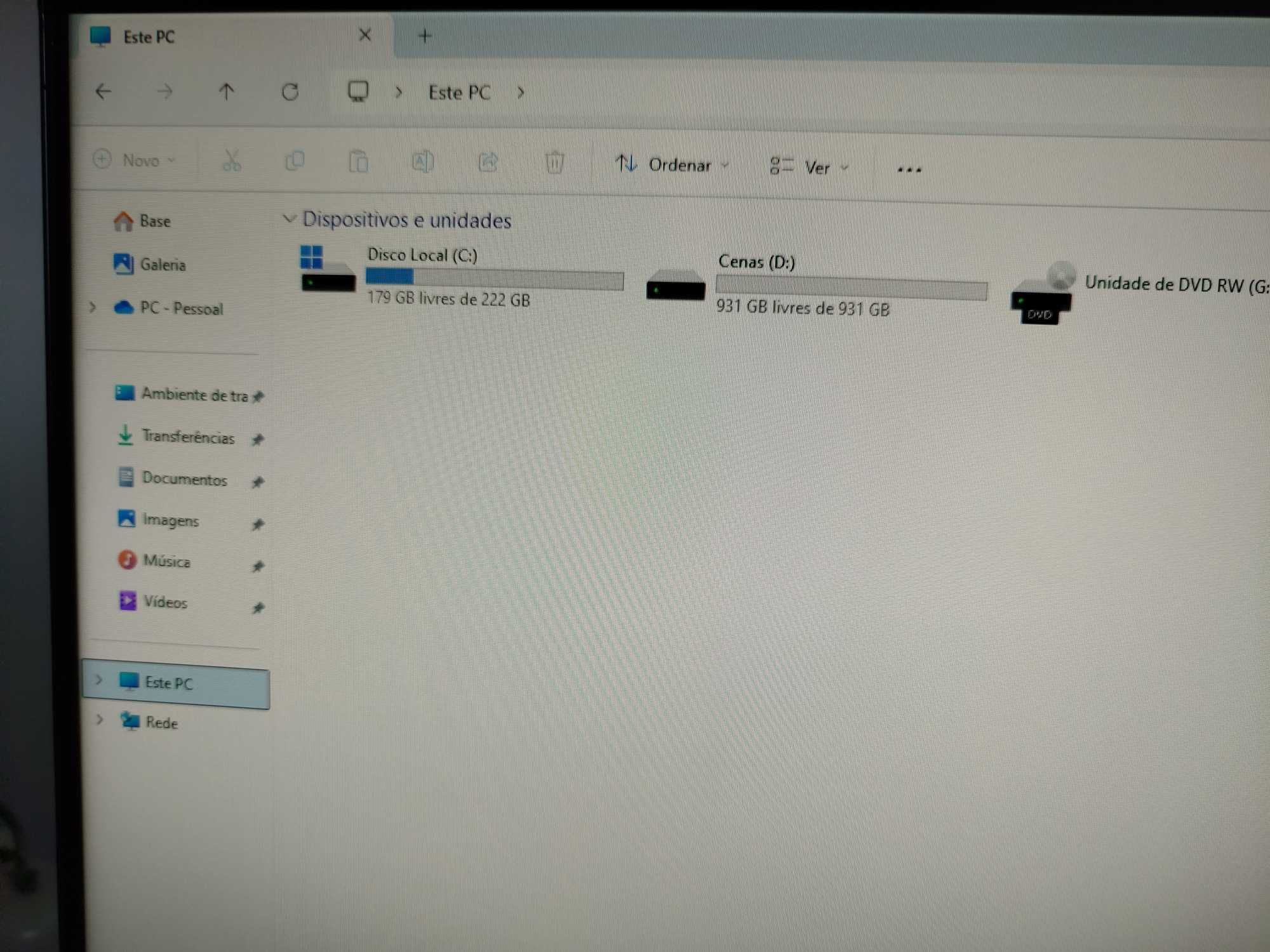 PC + Monitor / i5-8400 / 16GB RAM / RX580 8GB / LG LED 24"