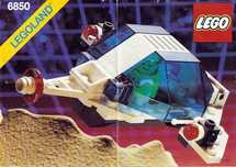 LEGO 6850 Auxiliary Patroller [Space: Futuron] 1989