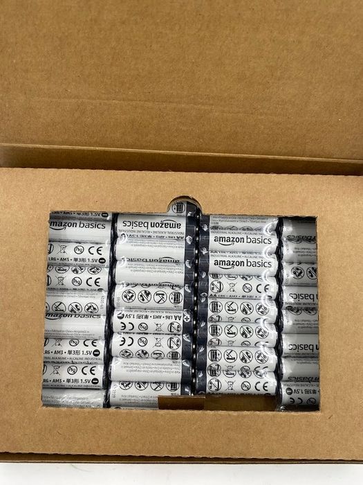 outlet baterie alkaliczne amazonbasics aa (r6) 35 szt. 1,5v