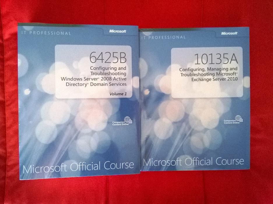 Manuais Windows 2008 Server e Exchange Server 2010 - Novos
